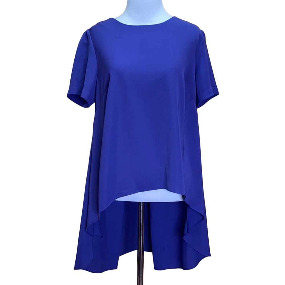 Philosophy Purple High Low Blouse New with tags Size Small